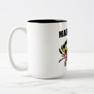 MARYLAND CRABS Two-Tone COFFEE MUG