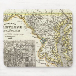 Maryland, Delaware Mouse Pad