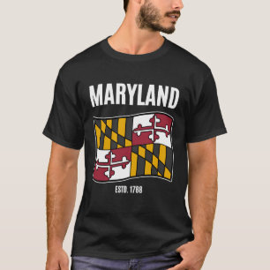 Maryland flag 1788 T-Shirt