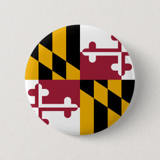 Maryland Flag 6 Cm Round Badge