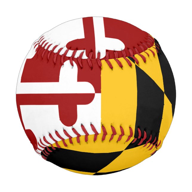 Maryland flag baseball (Back)