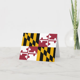Maryland Flag Card