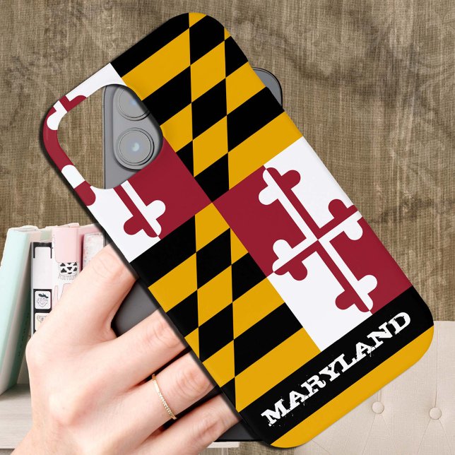 Maryland Flag Case, Maryland fashion / sports USA Case-Mate iPhone Case (Creator Uploaded)
