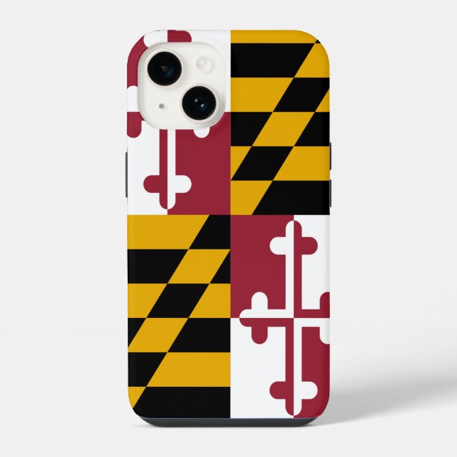 Maryland Flag Case Mate iPhone 14 Case (Back)