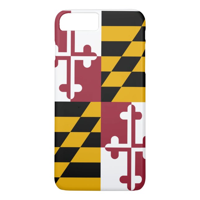 Maryland Flag Case-Mate iPhone Case (Back)