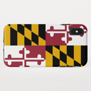 Maryland flag iPhone XS max case