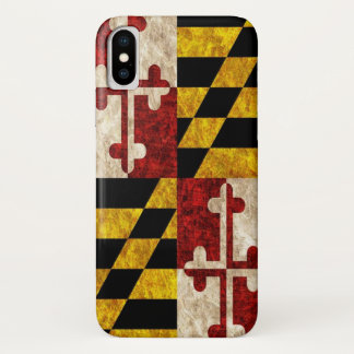 Maryland Flag iPhone X Case