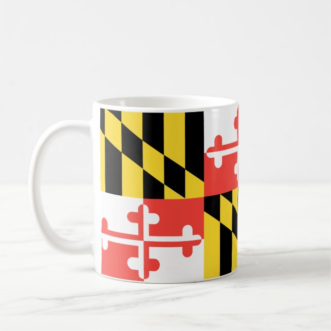 MARYLAND Flag - Coffee Mug (Left)