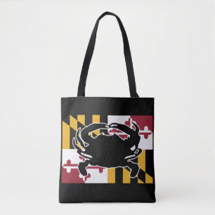 Maryland Flag/Crab bag