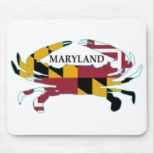 Maryland Flag Crab Mousepad