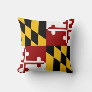 Maryland flag cushion