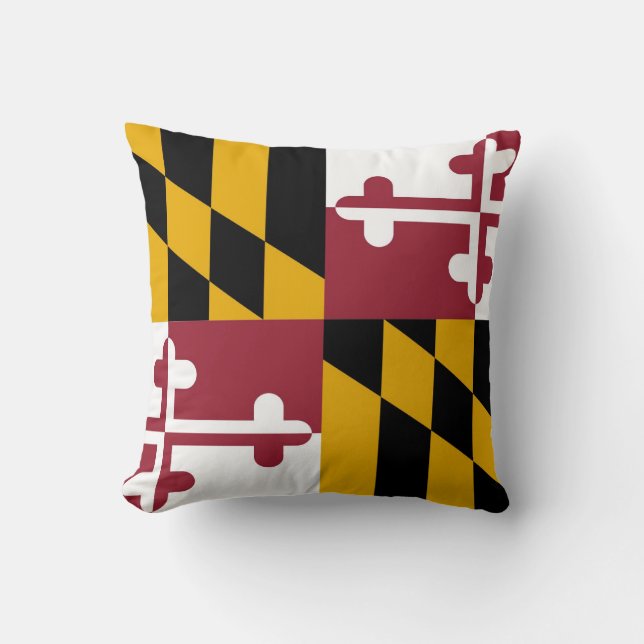 Maryland Flag Cushion (Front)