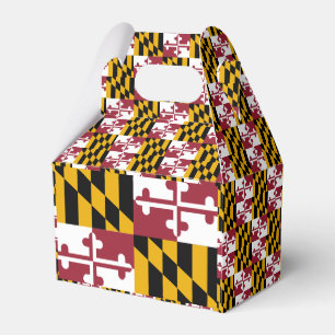 Maryland Flag Favour Box
