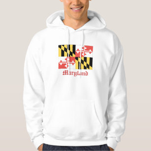 maryland flag hoodie