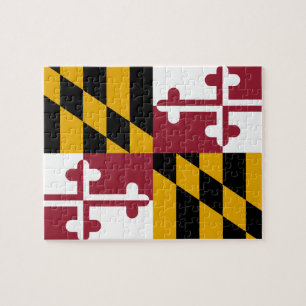 Maryland Flag Jigsaw Puzzle