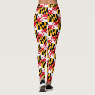 MARYLAND FLAG LEGGINGS