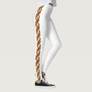 Maryland flag leggings