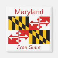 Maryland Flag Magnet
