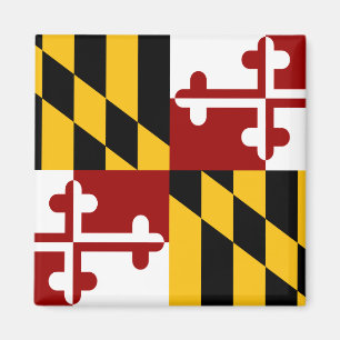 Maryland flag magnet