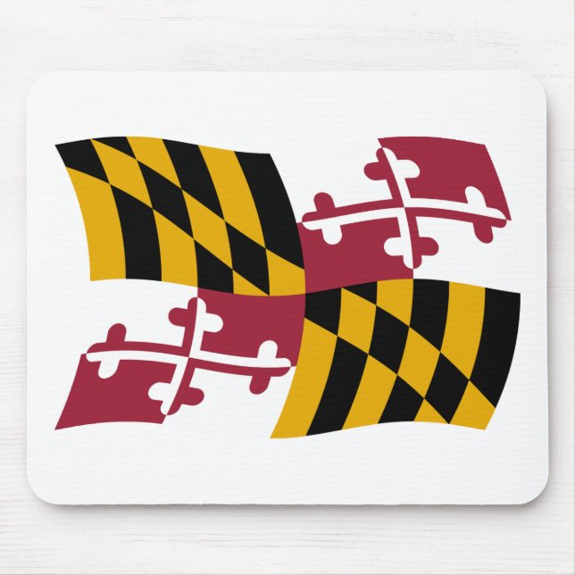 Maryland Flag Mousepad (Front)