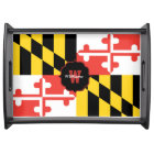 Maryland Flag Personalised Serving Tray