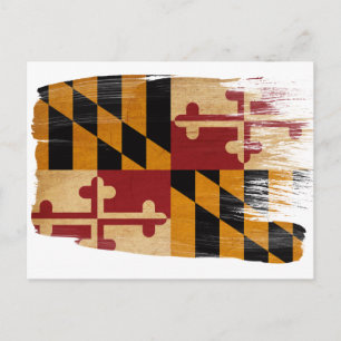 Maryland Flag Postcards