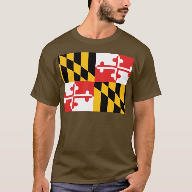 Maryland Flag T-Shirt (Front)