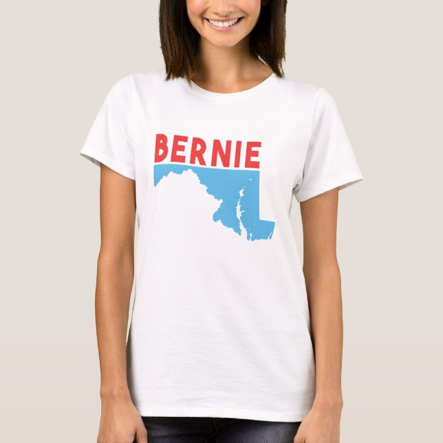 Maryland for Bernie Sanders Tee (Front)