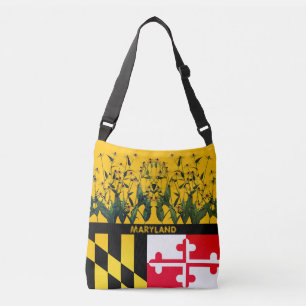 Maryland Fun Black-eyed Susan Crossbody Bag