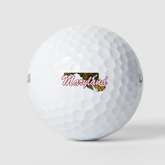 Maryland Golf Balls (Front)