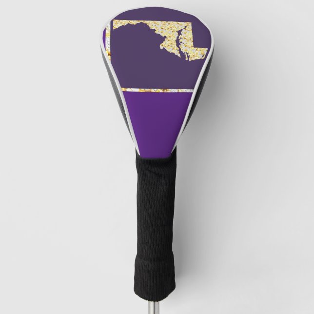 MARYLAND GOLF HEAD COVER (Front)