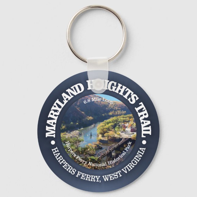 Maryland Heights Trail Key Ring (Front)