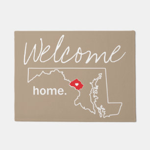 Maryland Home County Door Mat - Montgomery Co.