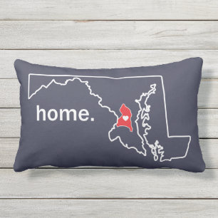 Maryland Home County pillow - Prince George's co.