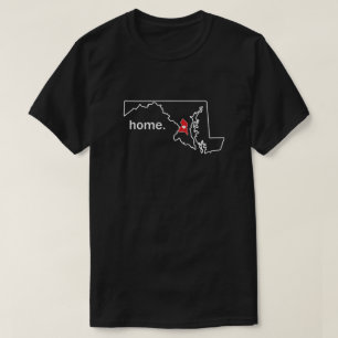 Maryland Home County shirt - Prince George's co.