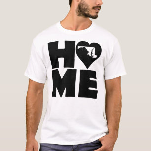 Maryland Home Heart State Tees T-Shirt