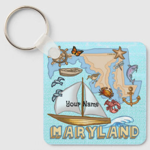 Maryland key ring
