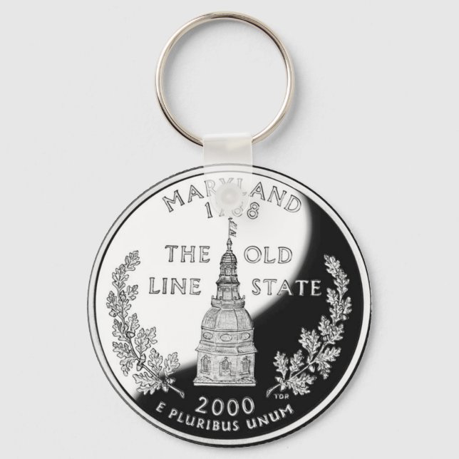 Maryland Key Ring (Front)