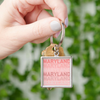 Maryland Key Ring