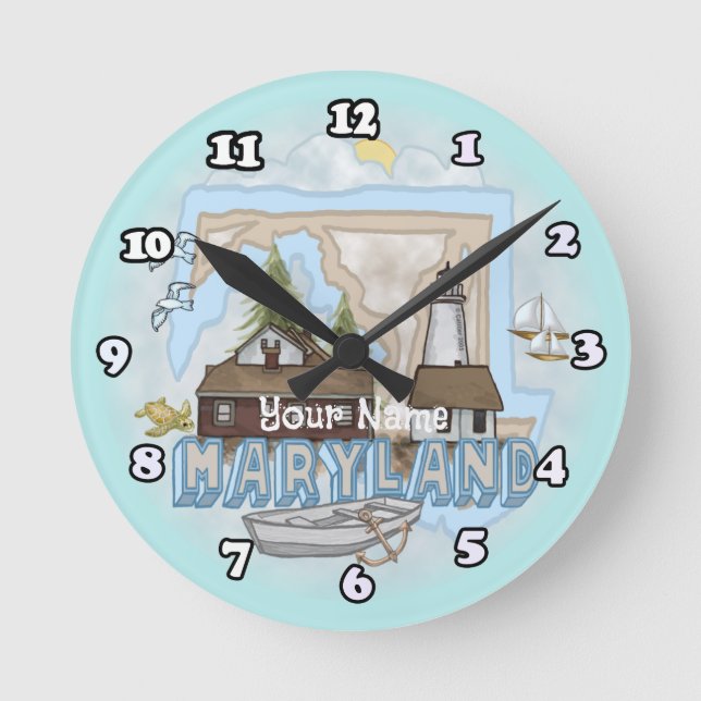 Maryland Lighthouse clock (Front)