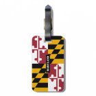 Maryland Luggage Tags, patriotic Maryland Flag