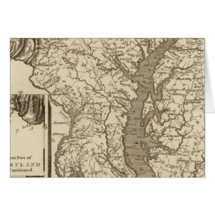 Maryland Map by Arrowsmith