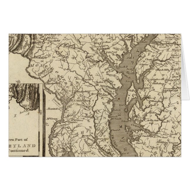 Maryland Map by Arrowsmith (Front Horizontal)