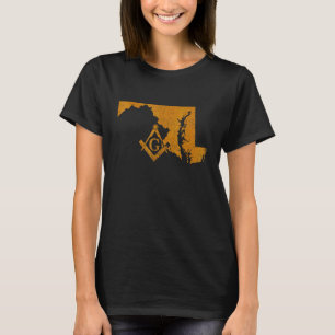 Maryland Masons Grand Lodge Af&am Mdmason Father's T-Shirt