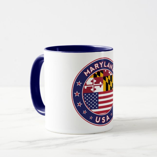 Maryland Mug (Front Left)
