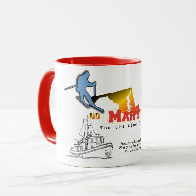 Maryland Mug (Front Left)