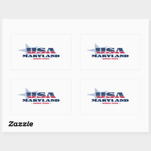 Maryland My Home State Sticker