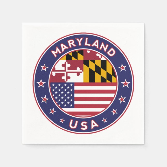 Maryland Napkin (Front)