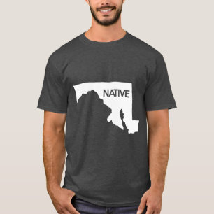 Maryland Native Pride MD Oversized T-Shirt