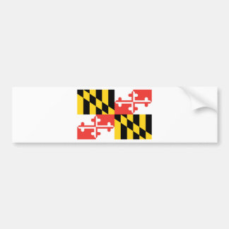 Maryland  Official State Flag Bumper Sticker